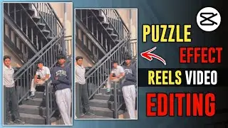 One Click Puzzle Effect Video Editing | Puzzle Effect Video Editing | Capcut Puzzle Effect Editing