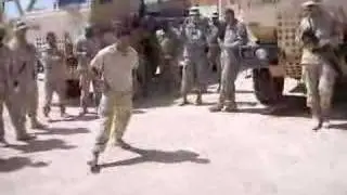 Army Break Dancing