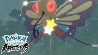 Shiny Alpha Beautifly - Pokémon Legends Arceus