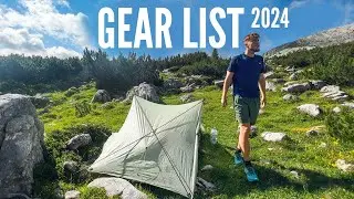 My Backpacking Gear List for 2024