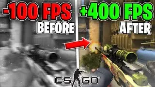 CS:GO Low End PC | Lag Fix | +400 FPS | Ultimate COUNTER STRIKE FPS Boost Guide 2021