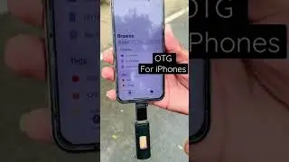 Iphone OTG || OTG for iphone iPad