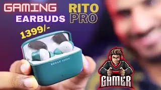 Boult Rito Pro - Superb Bass, 45 Hrs Playtime, Noise Cancellation and Gaming Mode 50ms latency