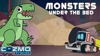 Monsters Under The Bed 😳 Cozmo & Friends | Cartoons for Kids #halloween