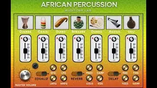 African Percussion Ensemble Plugin - VST/AU/AAX