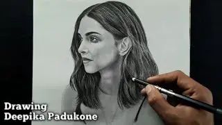 Drawing Deepika Padukone ( Gehraiyaan ) : Time-lapse