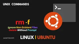 Delete Files Without a Prompt and Ignore Non Existing Files | rm -f Command in Linux