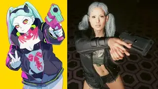 Cyberpunk 2077 Rebecca inspired character creation (no mods)