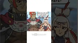 Impa meets Link and Zelda in Smash Bros.