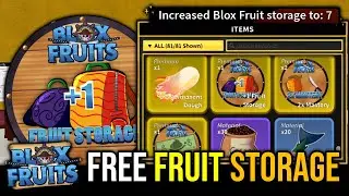 How to get FREE FRUIT STORAGES! 🎒✨ | Blox Fruits