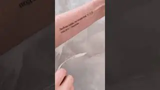 Временные татуировки «О любви» / Процесс нанесения / 2SKIN