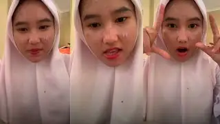 LIVE IG HIJAB SMA CANTIK SPEK YALIL YALILI