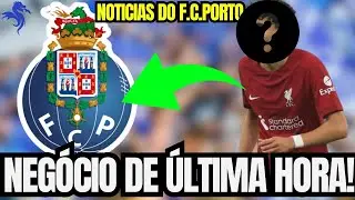 💥 CONFIRMADO! POR ESTA NINGUÉM ESPERAVA! APANHOU TODOS DE SURPRESA! NOTÍCIAS DO FC PORTO