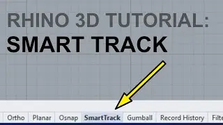 Rhino 3D Tutorial: Smart Track