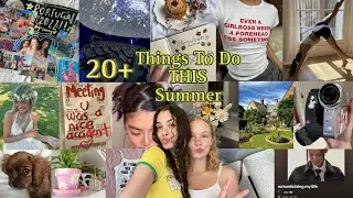 20+ Things to do alone in summer! Pt.2