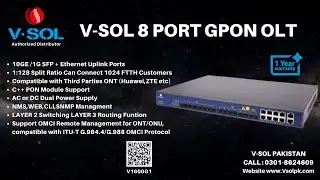 V-SOL 8 PORT GPON OLT