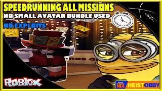 Roblox | Speedrunning All Story Missions in the Despicable Me Heist Obby