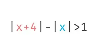 How to Solve an Inequality with Two Absolute Values by Squaring Method