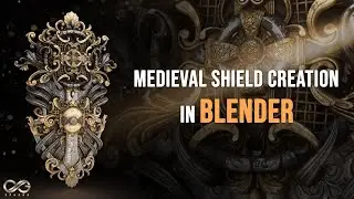 Blender 3d Modeling Tutorial | Medieval Shield Creation | Blender 2.93