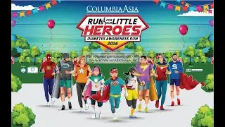 Columbia Asia Diabetes Awareness Run "Run for Our Little Heroes"