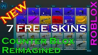 7 FREE Skins in Roblox Counter Blox Reimagined - TheMorgue Bundle