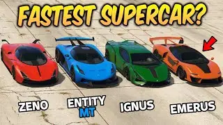 GTA 5 ONLINE - ENTITY MT VS EMERUS VS IGNUS VS ZENO (WHICH IS FASTEST?)