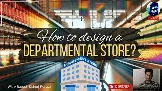 Departmental Store Design in AutoCAD (2864 sq. ft. Unshaped Plot) | Part 2:  Floor Planning