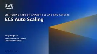 Amazon ECS: ECS Auto Scaling Overview | Amazon Web Services