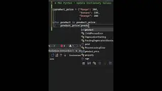Python Tips -  Update Dictionary Values #python #programming #coding #viral #shorts #shortvideo