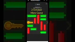 Mini Game Today 2 October Hamster Kombat How To Solve Mini Game Puzzle in Hamster Kombat (100%)