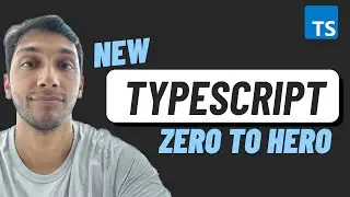 TypeScript Crash Course | Zero To Hero