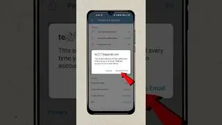 How To Change Login Email On Telegram 🔥 Telegram Login Email Kaise Change Kare #shorts