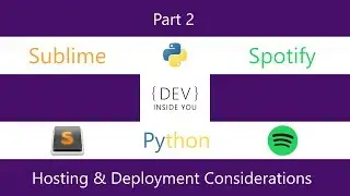 Sublime Plugin for Spotify from Scratch - Part 2 - Hosting & Deployment Considerations