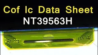 Cof Ic Data Sheet NT39563H and Side Cof Bypass Process.