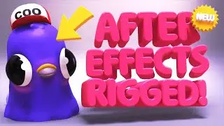 Bring Rigged 3D Characters into After Effects!