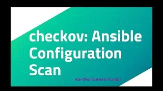 checkov: Ansible Configuration Scan