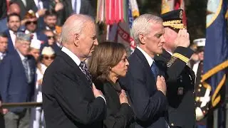 LIVE: Veterans day ceremony in Arlington National Cemetery