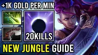 How to Blink Jungle & Farm Over the Map with 1K GPM & 1300 XPM Pro Anti Mage Dota 2