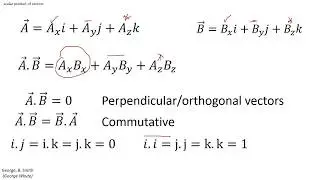 7. Vector algebra. Scalar product of vectors(part 1)