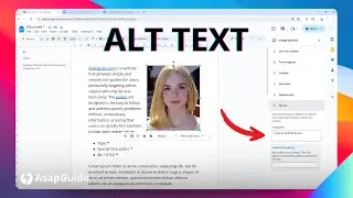 How to Add Alternative Text to an Image in Google Docs