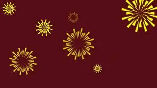 Firework Happy New Year Animation Background