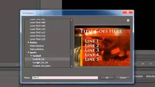 Weekly Productivity Enhancer: Templates In Premiere Pro CS6