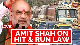 Amit Shah Driver Speech LIVE | Amit Shah On Hit & Run Law For Truck Drivers | India Today Live