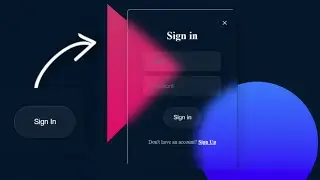 Popup Login Form HTML css || How To Create Pop Up Login Form Using HTML and CSS