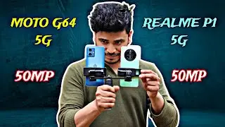 Moto G64 5G Vs Realme P1 5G Full Detailed Comparison 💯🔥 50MP Vs 50MP 📸💯