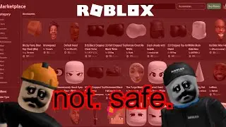 #Roblox is NOT safe anymore..