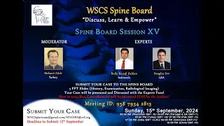 WSCS Spine Board XV