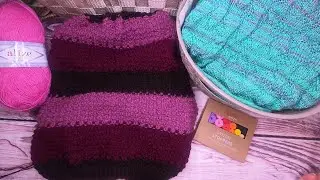 Вязание в марте//готовые работы//процессы 😊❤️Покупка. Планы ❤️пожалуйста ставьте 👍🔔🖊️❤️