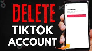 HOW TO DELETE TIKTOK ACCOUNT PERMANENTLY 2024 ON PHONE ✅