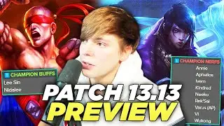 LS | LoL Patch 13.13 Preview - APHELIOS HAS BEEN DISMANTLED, JUNGLE GETS SHUFFLED